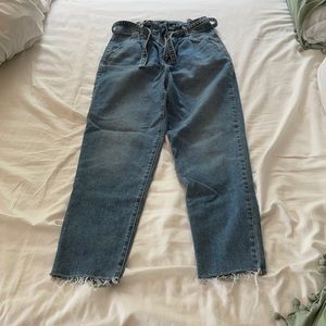 HOLLISTER high rise mom jeans